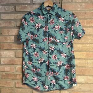 free planet hawaiian shirt Size Small